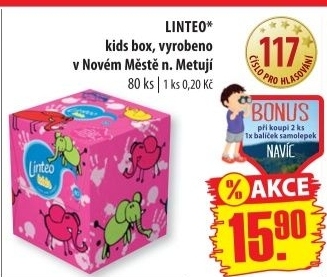 Kapesnicky papirove kids linteo box