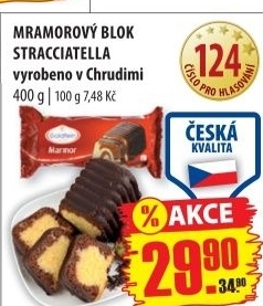 Blok mramorovy goldfein