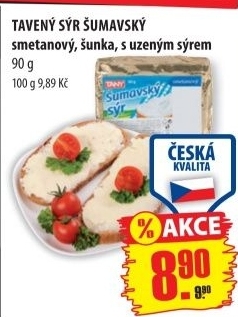 Syr taveny sumavsky tany