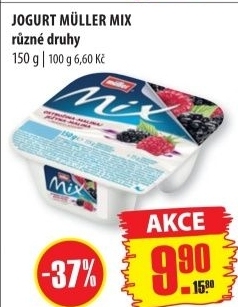 Jogurt mix muller