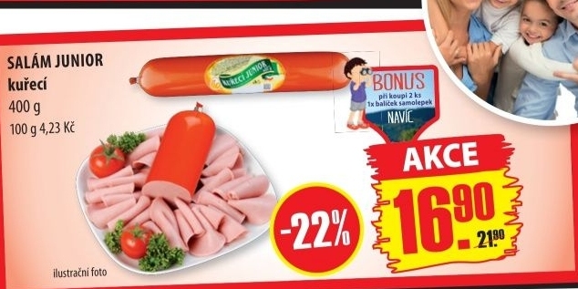 Salam kureci junior dz klatovy