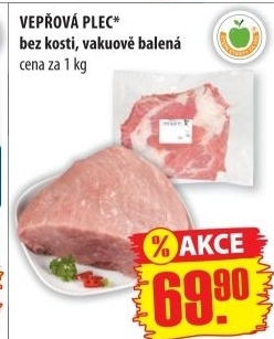 Plec veprova bez kosti