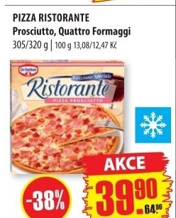 Pizza ristorante dr oetker