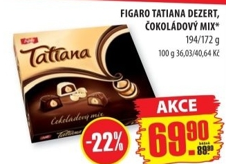 Bonboniera tatiana figaro