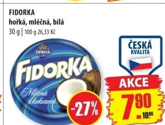 Oplatky fidorka opavia
