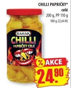 Chilli papricky bahak