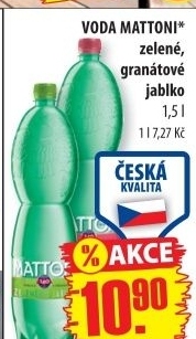 Voda ochucena mattoni