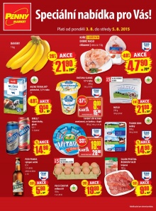 akční leták Penny Market 3.8.2015-5.8.2015