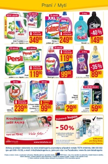 akční leták Teta drogerie 6.8.2015-15.8.2015