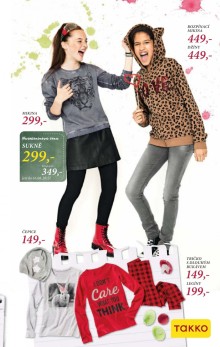 akční leták Takko Fashion 6.8.2015-16.8.2015