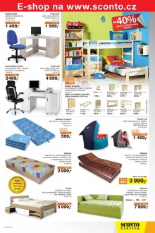 akční leták Sconto nábytek 5.8.2015-18.8.2015