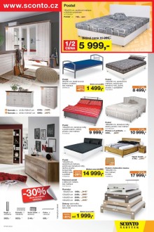 akční leták Sconto nábytek 5.8.2015-18.8.2015