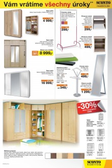 akční leták Sconto nábytek 5.8.2015-18.8.2015
