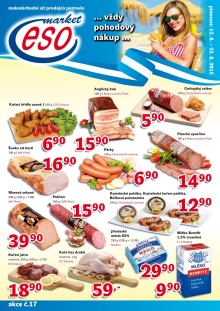akční leták ESO MARKET 12.8.2015-23.8.2015