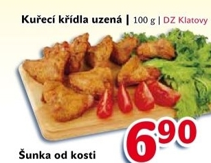 Kridla kureci uzena dz klatovy