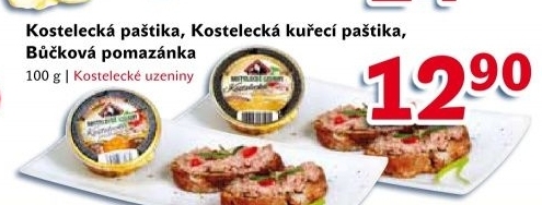 Pastika kostelecka kostelecke uzeniny