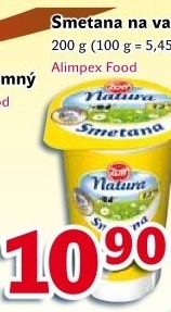 Smetana na vareni 12 natura zott