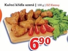 Kridla kureci uzena dz klatovy