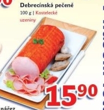 Pecene debrecinska kostelecke uzeniny