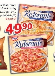 Pizza ristorante dr oetker