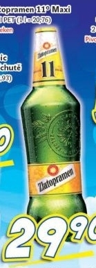 Pivo svetly lezak 11 zlatopramen
