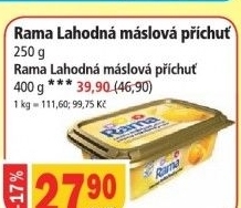 Margarin lahodna maslova prichut rama