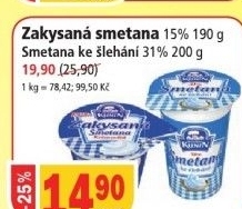 Smetana zakysana kremovita kunin 15