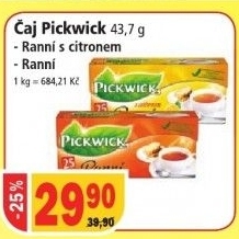 Caj ranni pickwick
