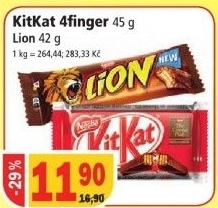 Tycinka finger kit kat nestle