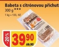 Babeta citronova fr odkolek delta