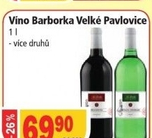 Vino vinarstvi barborka velke pavlovice