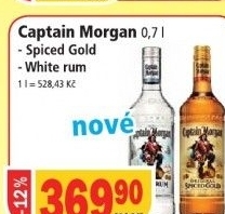 Rum spiced gold captain morgan