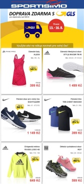 akční leták Sportisimo 13.8.2015-16.8.2015