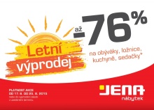 akční leták Jena nábytek 17.8.2015-25.8.2015