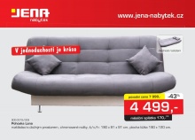 akční leták Jena nábytek 17.8.2015-25.8.2015