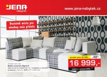 akční leták Jena nábytek 17.8.2015-25.8.2015