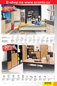 akční leták Sconto nábytek 19.8.2015-1.9.2015