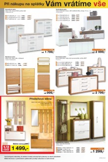 akční leták Sconto nábytek 19.8.2015-1.9.2015