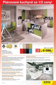 akční leták Sconto nábytek 19.8.2015-1.9.2015