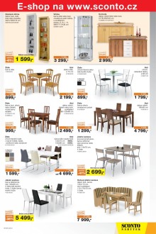 akční leták Sconto nábytek 19.8.2015-1.9.2015