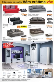 akční leták Sconto nábytek 19.8.2015-1.9.2015