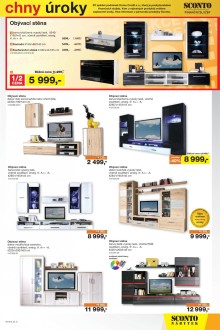 akční leták Sconto nábytek 19.8.2015-1.9.2015