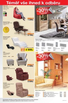 akční leták Sconto nábytek 19.8.2015-1.9.2015