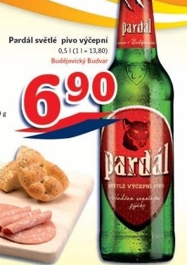 Pivo svetle vycepni 10 pardal