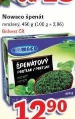 Spenat mrazeny nowaco