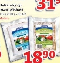 Syr balkansky madeta