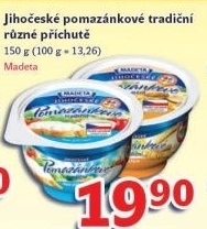 Tradicni pomazankove jihoceske madeta