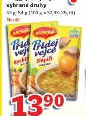 Polevka instantni pridej vejce maggi