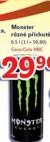 Napoj energeticky monster energy