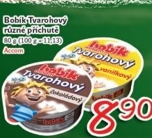 Dezert tvarohovy bobik